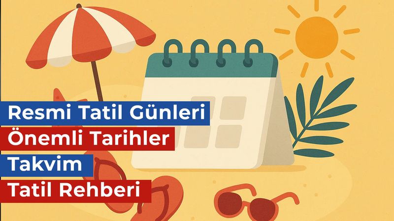 2026 Yılı Resmi Ve Dini Tatiller